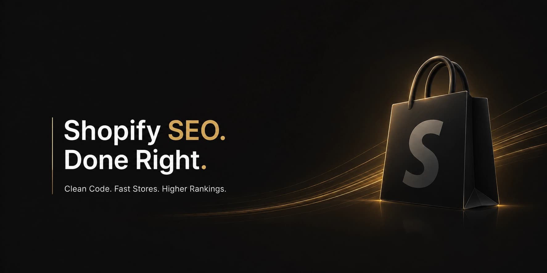 Shopify SEO Checklist 2026 banner showcasing Shopify SEO optimization and Google ranking strategies